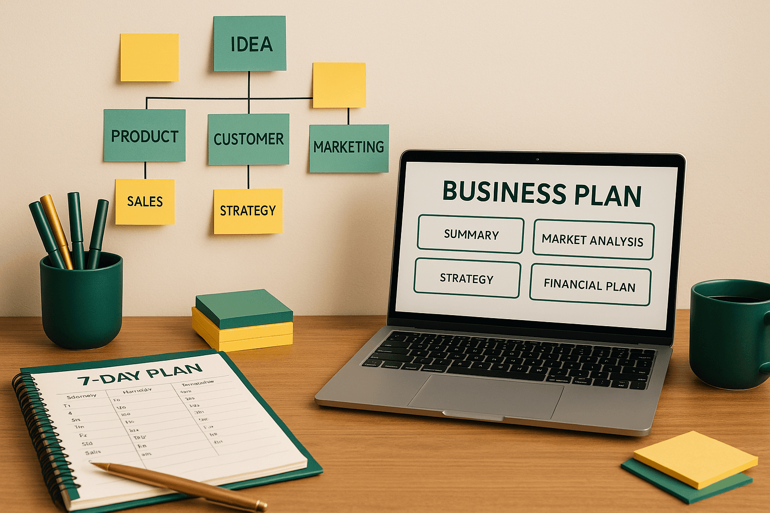 7-Day Online Business Blueprint: From Idea to Launch