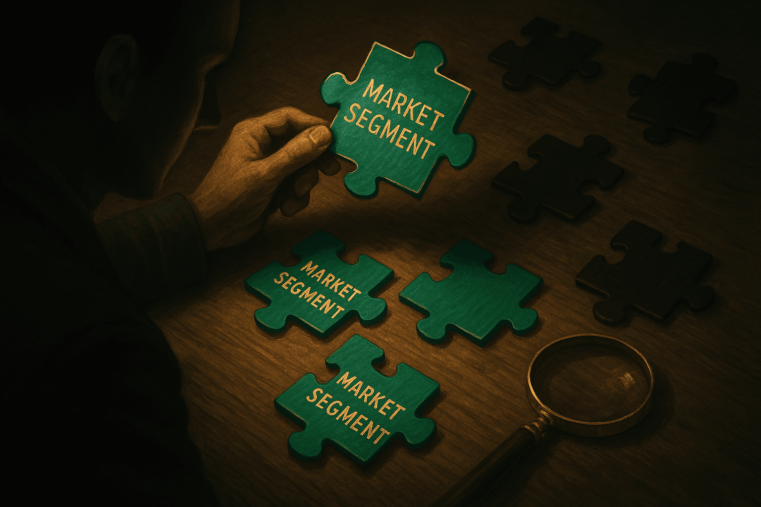 Person analyzing market research data on a laptop